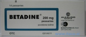 betadine ovula vaginale